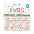 thumbnail image 1 of Unique Party Favors' Confetti Filled Bouncy Ball 8ct, 1 of 2