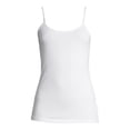 thumbnail image 2 of Time and Tru Women's Cami Tank Top, 3-Pack, 2 of 16