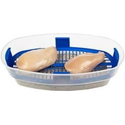 Cooks Choice XL Original Better Breader Batter Bowl- All-in-One Mess Free Breading Station Tool- Great for Parties - Pour in Seasoning, Add Meat or Vegetables of Choice, Just Shake
