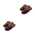 thumbnail image 4 of Zapatillas de casa Sonducket Invierno Cálidos para Parejas Base Gruesa Accesorios Hogar Felpa, 4 of 4