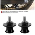 thumbnail image 3 of Scienceny 2 uds 8mm motocicleta CNC soporte trasero brazo oscilante carrete deslizadores soporte basculante bobinas (negro) Vehículos, repuestos y accesorios Mis Scienceny VI002856-00, 3 of 6