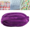 thumbnail image 1 of Hilo Grueso, Tubo de Hilo Tubular Jumbo, Hilo , Hilo de Tejer para Brazo, Hilo Voluminoso para Cama de Mascota, Cojín, Bufanda, Manta Artesanal púrpura perfecl Hilo grueso y grueso., 1 of 8