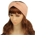 thumbnail image 4 of Ausyst Headbands for Women Fashion Keep Warm Winter Foldable Solid Women Knit Ladies Thick Headwraps Headband Clearance, 4 of 5