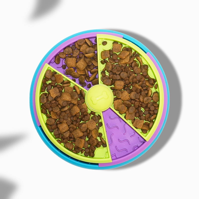 TL New Dog Puzzle Three-Layer Slow Feeding Rotating Intelligence-Developing Slow Feeding Bowl