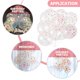 thumbnail image 4 of GOOHOCHY 50pcs globos transparentes coloridos dot globos suministros de fiesta de cumpleaños decoraciones de boda, 4 of 7
