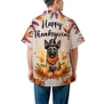 thumbnail image 5 of Happy Thanksgiving Belgian Malinois Welcome Thankful Fall Autumn Pumpkin Hawaiian Shirt Breathable Summer Unisex Merch Sheepdog Dog Lover Gifts - 02021, 5 of 6