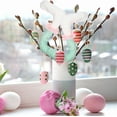 thumbnail image 4 of HUGFEGWE Easter Bunny Stuffed Legs Picks 16inch Colorful Polka Dots Rabbit Kicking Tree Legs with Lace Socks Thief Bunny Leg Wreath Attachment for Holiday Floral Arrangement Planters U2536-23861, 4 of 6