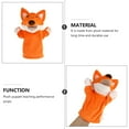 thumbnail image 4 of 2 piezas Fox Hand Puppets Kids Funny Animal Puppet Toys Story Telling Puppets, 4 of 7