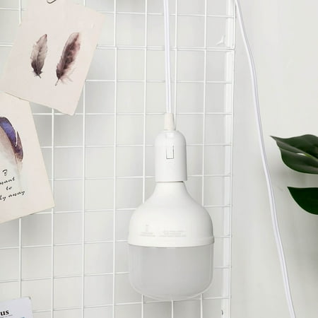 

BalsaCircle White 15 feet Extension Hanging Pendant Light Cord Switch Wedding Party Catering