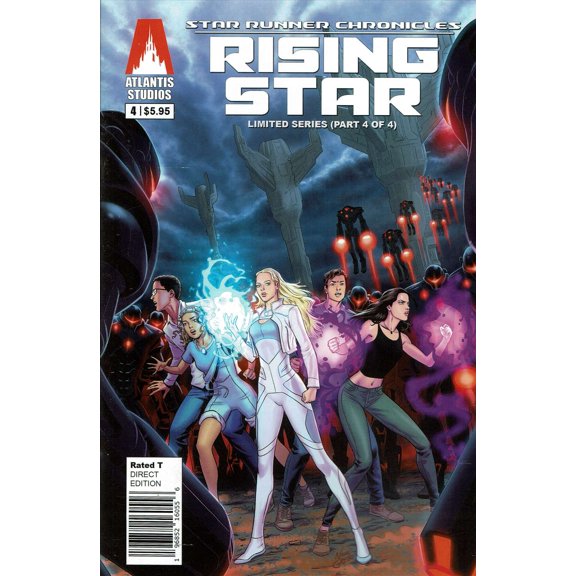Star Runner Chronicles: Rising Star #4 VF ; Atlantis Comic Book