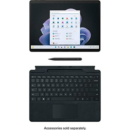 Microsoft Surface Pro 9 Detachable Detachable 2-in-1 Laptop Tablet (2022) Touch | 13" 2880x1920 QHD+ | Core i5 - 1245U - 256GB SSD Hard Drive - 16GB RAM | 10 cores @ 4.4 GHz Win 11 Home Silver