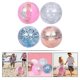 thumbnail image 3 of 4pcs Beach Inflatable Balls Toys Inflating Sequins PVC Ball Party Supplies, 3 of 4