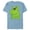 Ocean Blue, variant on Disney The Nightmare Before Christmas Oogie Boogie Snacktime - Short Sleeve Blended T-Shirt for Adults - Customized-Dark Heather