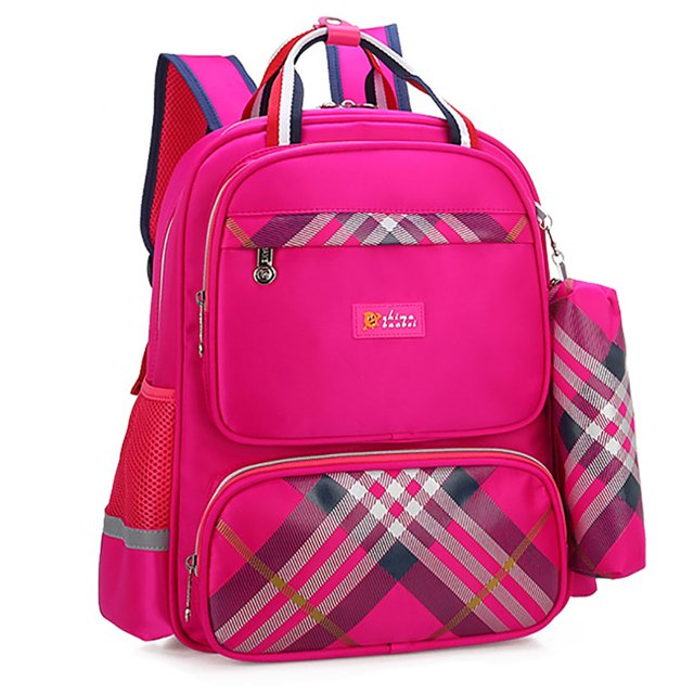 Coofit Sac à Dos pour Enfants Anti-Éclaboussures Réfléchissant Sac d'École avec Porte-Stylo
