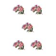 thumbnail image 1 of Qarigey Estética Flor Broche Pin Fecha Breastpin Cumpleaños Hecho a mano Moda Arte Joyería Madre Regalo personalizado Rosa Rosado 5piezas Qarigey CBP233122, 1 of 6