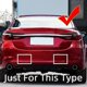 thumbnail image 3 of Tapa del gancho de remolque del parachoques trasero para Mazda 6 Atenza Sedán 2020-2021 Accesorios para coche Gancho de remolque Tapa de remolque Embellecedor, 3 of 5