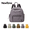 Purple, variant on Nylon Mini Backpack for Women, 3 Ways to Wear Backpack/Shoulder Bag/Handbag, Water Resistant Lightweight Casual Daypack, Anti-Theft Small Travel Purse for Daily Commute Shopping Outings