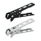 thumbnail image 1 of 2 piezas de pinzas para ollas y sartenes de camping, soporte para utensilios de cocina, abrazadera antiescaldaduras para sartenes Argenta Negra, 1 of 8