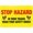 Warning Sign 2, variant on Please Break Down Boxes Before Placing in Dumpster Street Warning Sign - 8"x12" Aluminum Metal Tin Sign, Indoor Outdoor Decor