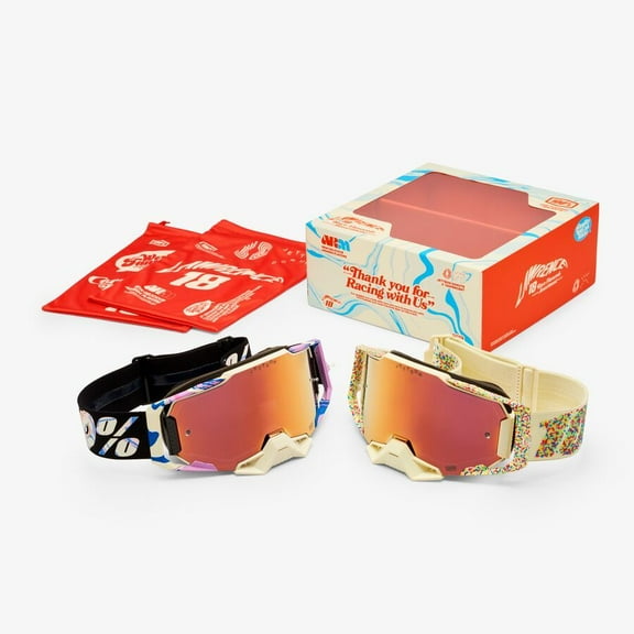 100% Armega Goggles Pack - Donut - 2 Pack 50057-00001