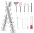 thumbnail image 4 of Kit profesional de manicura y pedicura, juego de limas eléctricas para uñas, taladro eléctrico inalámbrico para uñas, herramienta para el cuidado de los pies TUNC Sencillez, 4 of 4