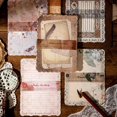 thumbnail image 3 of Vintage Floral Lace Paper Scrapbooking DIY Photo Album Collage Material Paper Hand Account Decorative Memo Pad, 3 of 10