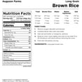 thumbnail image 3 of Augason Farms Long Grain Brown Rice Emergency Food Storage 24 Pound Pail, 3 of 7