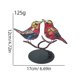 thumbnail image 3 of Decoración duradera para su hogar, estatua de pájaro colorida y metálica con acento de mesa, 3 of 8