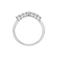 thumbnail image 2 of Diamond Wedding Band in 10K White Gold (1/2 cttw) (I-Color, SI3-I1 Clarity) (Size-5), 2 of 3