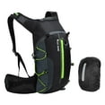 thumbnail image 1 of de senderismo impermeable y ligera de 10L, de viaje para deportes al aire libre para ciclismo, esquí, Camping, escalada , verde negro Sunnimix Mochila de ciclismo, 1 of 6
