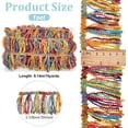 thumbnail image 2 of 10 Yards Rainbow Color Fringe Tassel Sewing Trim 2-1/8 inch Wide Ribbon Trim Colorful Fringe Trim for DIY Sewing Polyester Tassel Lace Ribbon Sewing Trim for DIY DIY Clothes Dress Decoration, 2 of 6