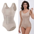 thumbnail image 2 of Invisible Full Coverage Shapewear Bodysuit High Compression Tummy Slimmer Butt Lifter For Women Comfortable Body Shaper, 2 of 14