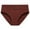 Brown, variant on Bigersell Womens Briefs Clearance Thermal Underwear Briefs Panty Style P-1692 Polyester Bikini Panties Ladies Thongs Briefs High Waist Women's Panties Brown M
