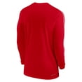 thumbnail image 3 of Men's Nike Scarlet Ohio State Buckeyes 2024 Sideline Coach UV Performance Long Sleeve T-Shirt, 3 of 3