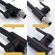 thumbnail image 4 of Cisea Kitchen Faucet,360 Swivel Stainless Steel Kitchen Faucet,cold-hot Water Single Handle Sink Basin Faucet For Kitchen And Sink (black Faucet), 4 of 4