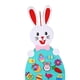 thumbnail image 4 of Kit de manualidades de fieltro para hacer un conejo de Pascua para niños pequeños, kit de manualidades de fieltro de feliz conejito de Pascua rojo, 4 of 5