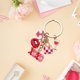 thumbnail image 5 of Accesorios para llaveros rojos de San Valentín, accesorios para bolsos, llaveros bonitos para parejas, colgantes, regalos de San Valentín, llavero de aleación., 5 of 6