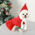 thumbnail image 3 of Windfall Pet Clothes, Cute Cartoon Snowman Deer Decor, Christmas Hat + Sweatershirt / Dress - Couple Costume, Best Gift for Xmas Pet Dogs Cats, 3 of 8