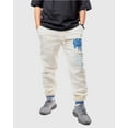thumbnail image 6 of Men's Money Maker Fleece Varsity Joggers Black/Yellow Small, 6 of 10