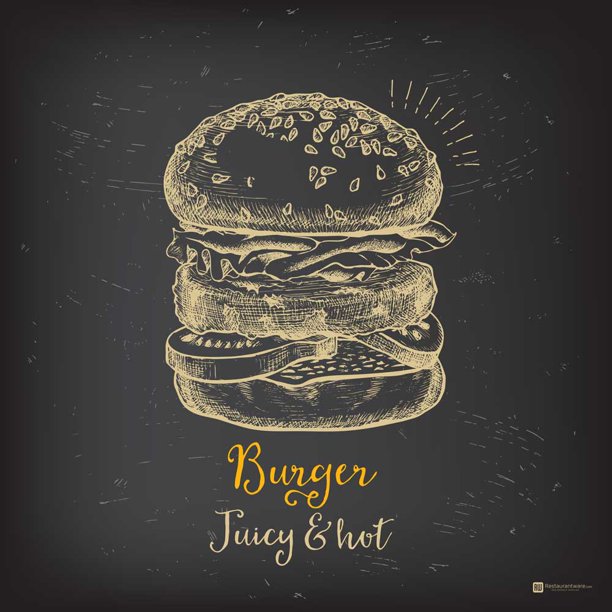 Kraft Paper Burger Wrap and Fry Basket Liner Juicy and Hot, Greaseproof 12" x 12" 500