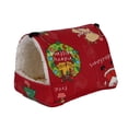 thumbnail image 1 of Hamaca suave para hámster, cama para jugar, hámster, DEN, colgante para dormir, ropa de cama cálida, casa, de juguete para mascotas pequeñas, rojo Gloria Hamaca de hámster, 1 of 9