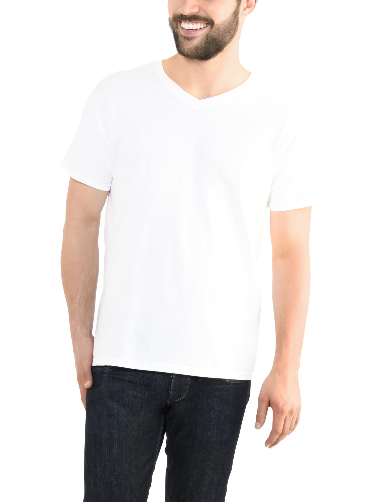 fruit of the loom vneck tshirts