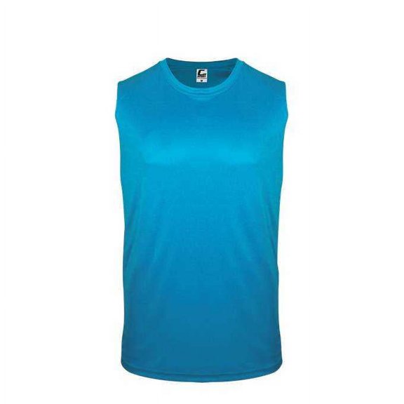 C2 Sleeveless Youth Tee - Electric Blue S