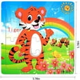 Graceon Wooden Jigsaw Puzzles Set For Kids Age 35 Year Old 20 Piece