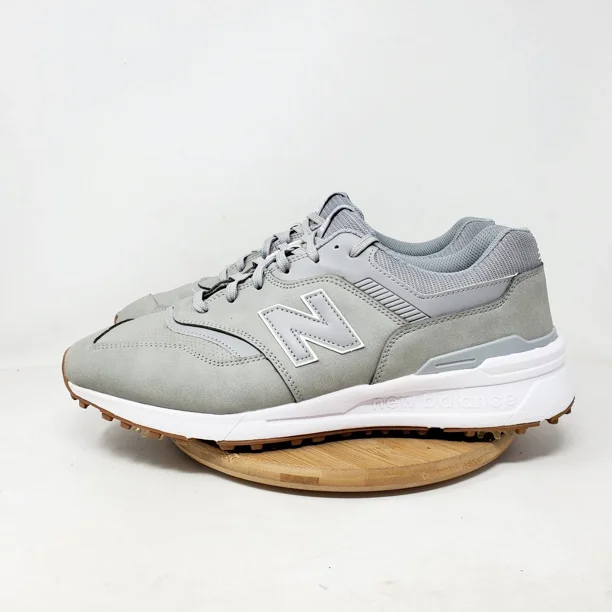 New Balance 997 Golf Shoes Mens 13 4E WIDE Grey Lace Up Sneaker 997G