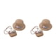 thumbnail image 3 of Sonducket 2 piezas Sombrero para el sol para niñas con protección para el cuello Manténgase fresco y protegido Sombreros de paja y conjuntos Type1 NO1, 3 of 6