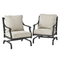 Set of 2 Grand Leisure Newport Deep Seating Outdoor Rocking Chairs