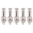 thumbnail image 2 of Conector de enchufe de aviación Jadeshay 5 piezas Gris plateado, 2 of 8