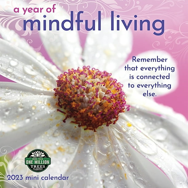 Year of Mindful Living 2023 Mini Calendar (Other) - Walmart.com