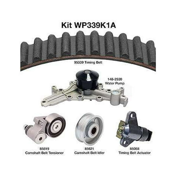 Dayco Premium T-Belt Kit w/ Water Pump, Without Seals Fits select: 2007-2020 MITSUBISHI OUTLANDER